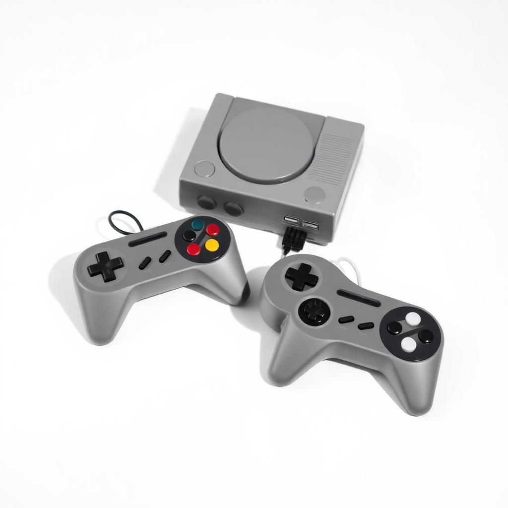 Konsola retro + 2 pady
